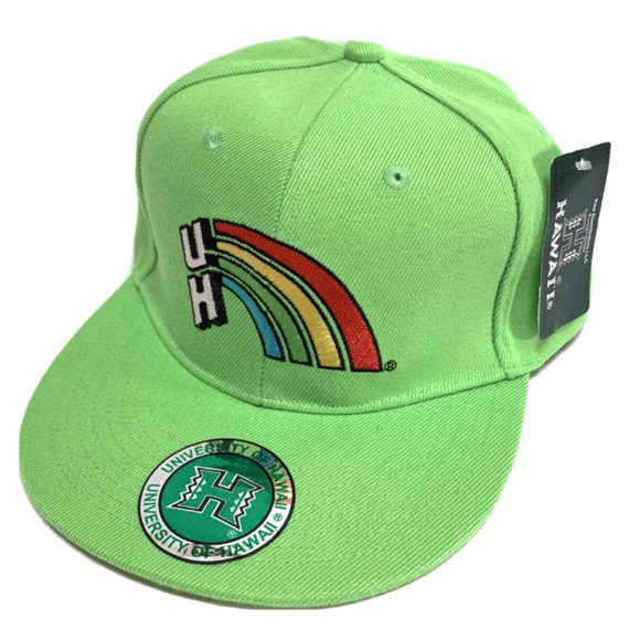 New Uh Hawaii Rainbow Warriors Fitted 